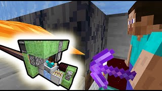 FASTEST Basalt Generator + Infinite Basalt Railway Builder! | Minecraft