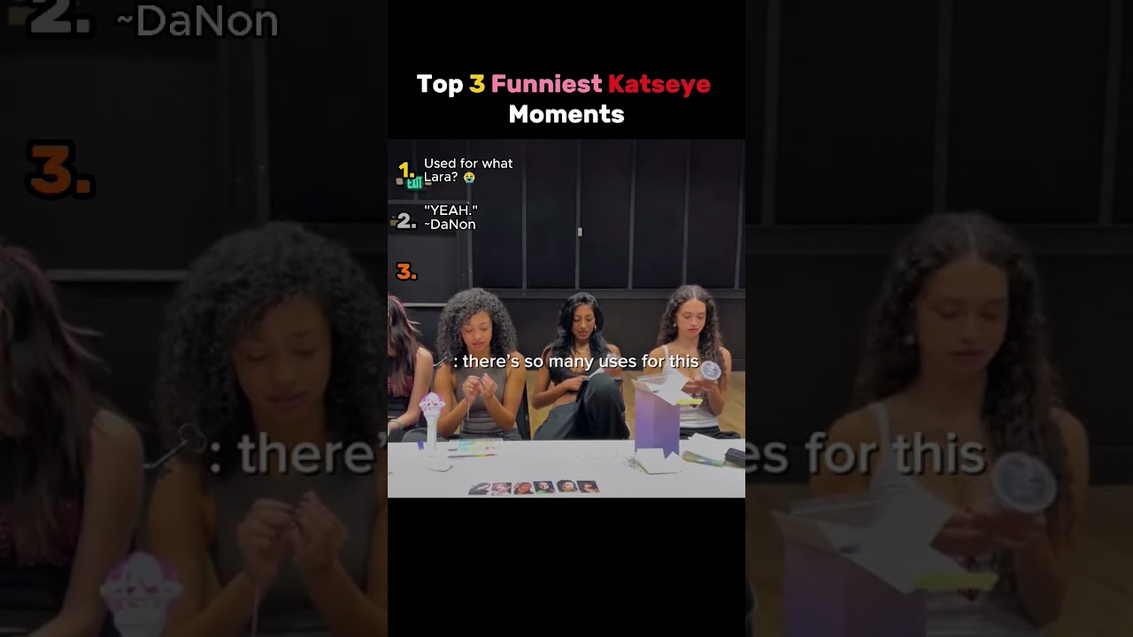 Top 3 Funniest KATSEYE Moments