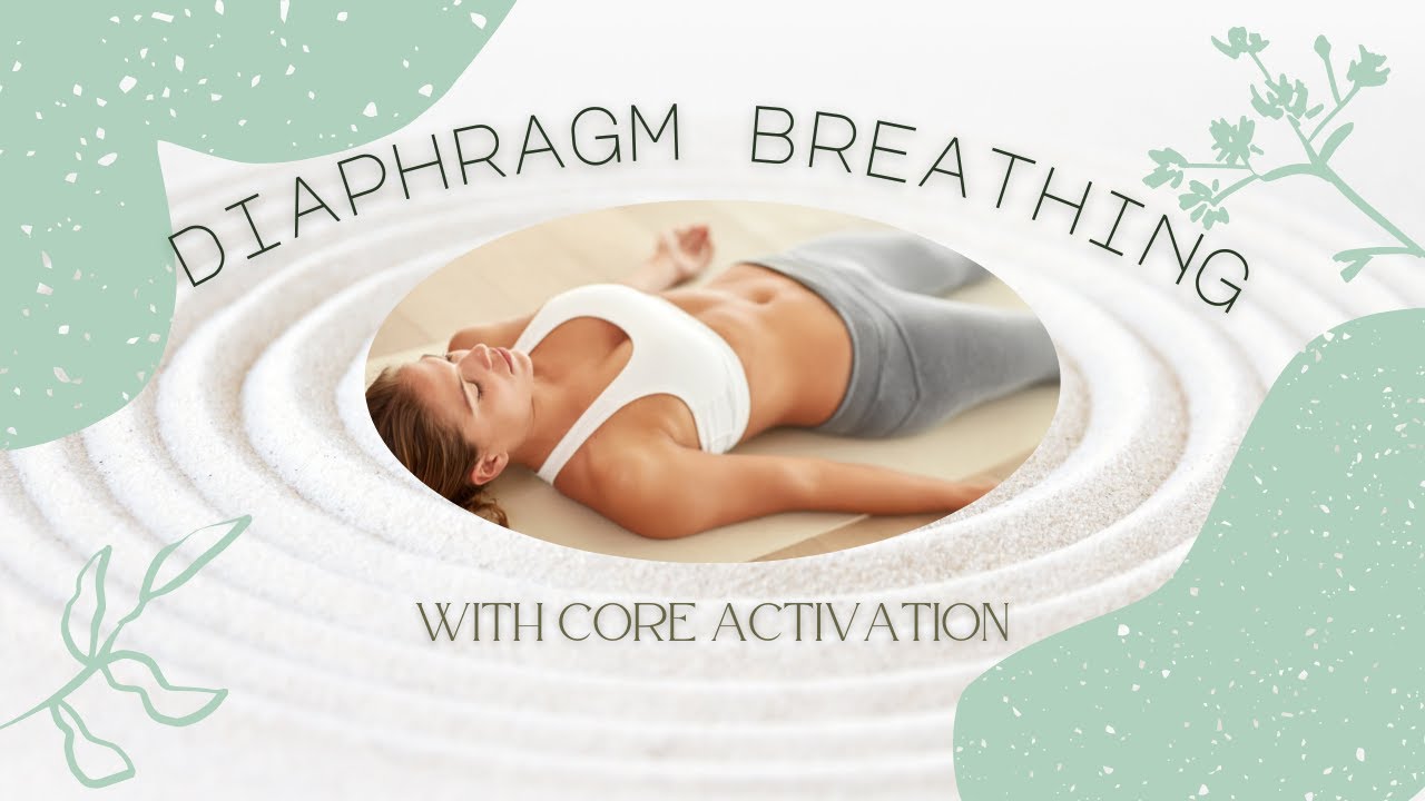 Diaphragm Breathing With Core Activation Core Corrective Excercises