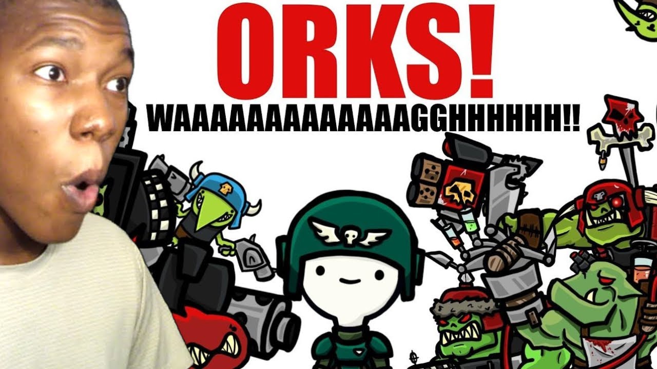 ORKS: The BEST Xenos | Warhammer 40k Lore REACTION