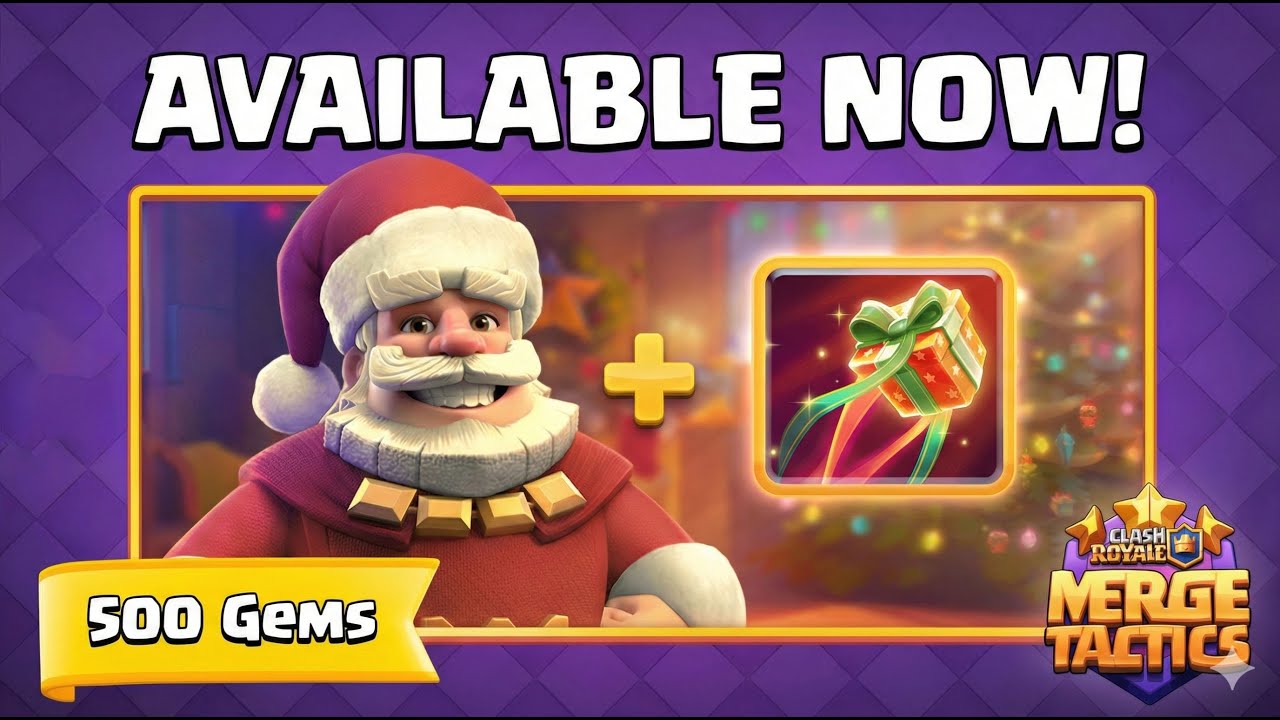 New Christmas Santa Skin in Merge Tactics