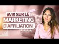 Avis sur le marketing daffiliation  stratgies gagnantes et piges  viter