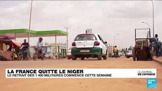 Début de l'opération de désengagement des soldats français au Niger • FRANCE 24
