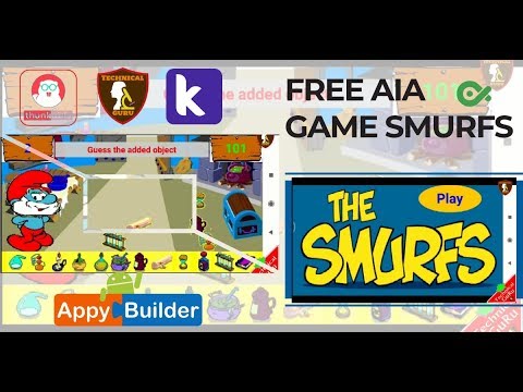 The Smurfs Game aia Free Appybuilde, Kodular,Thankable