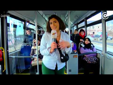 ჩერჩეტი გოგო ავტობუსში