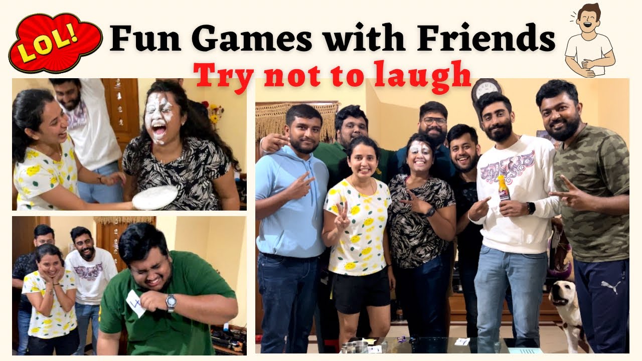 Fun games with Friends vlog | most funny video | Funny games | super funny | games - YouTube