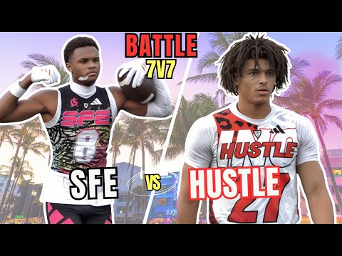 SFE (Miami) vs HUSTLE INC (Atlanta) | Florida vs Georgia  🔥 Battle 7v7 Miami