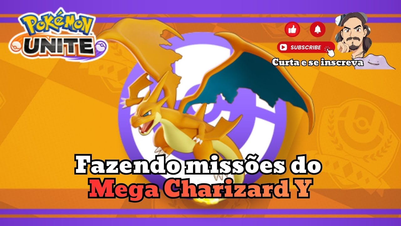 Upando rank e fazendo missões do Charizard - Pokémon Unite