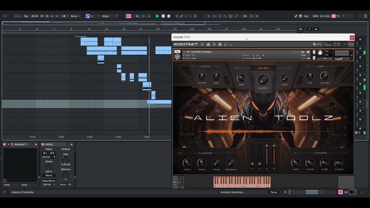 Alien Toolz – Sci-Fi and Soundscapes for Kontakt – Sick Noise