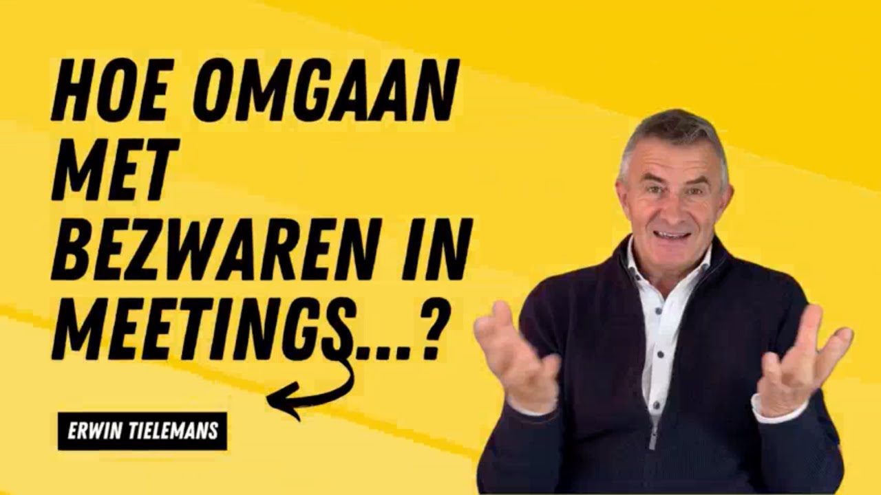 Hoe omgaan met bezwaren - YouTube