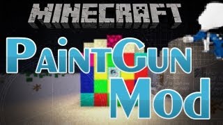 [Tutorial] PaintGun Mod - Minecraft [Deutsch|HD]