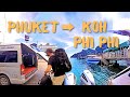 THAILAND | Phuket to Koh Phi Phi Island by Speedboat !