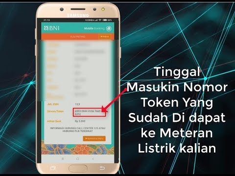 Cara transfer bni via SMS banking Bni. 