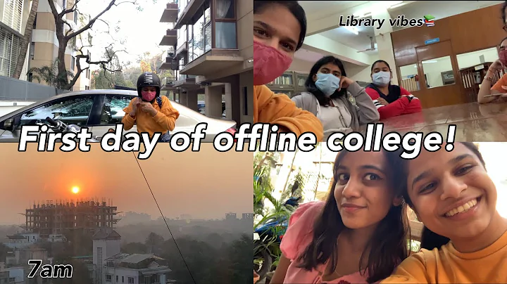 First day of offline college!!