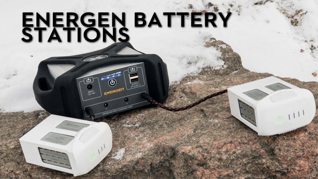 Energen Battery Charging Stations A MUST see for DRONE lovers! YouTube