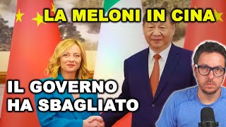 L’ITALIA riattiva i rapporti con la CINA | Cancellare la “Via della Seta” è stato un errore