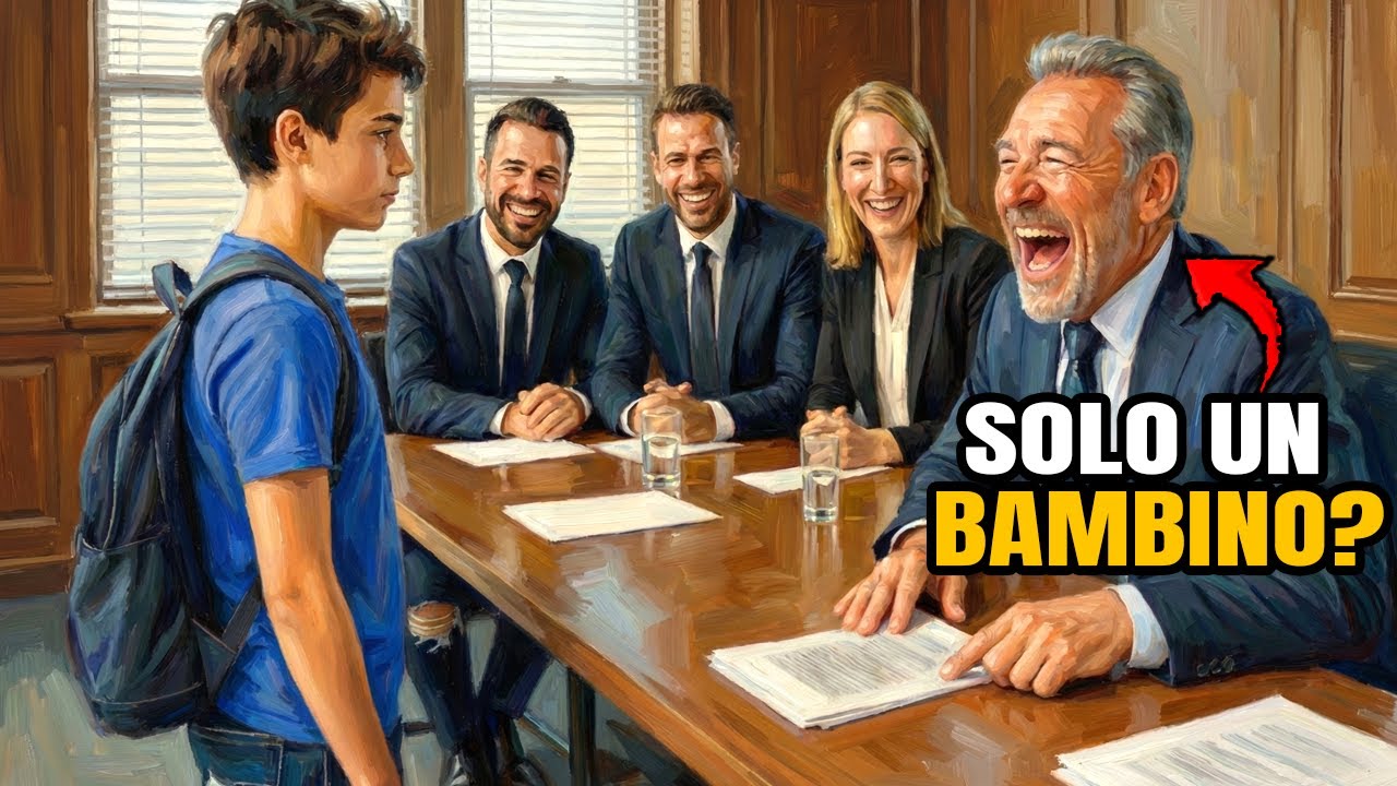 «Un Milione se ci riesci» ride il magnate… poi il ragazzo legge 9 lingue antiche