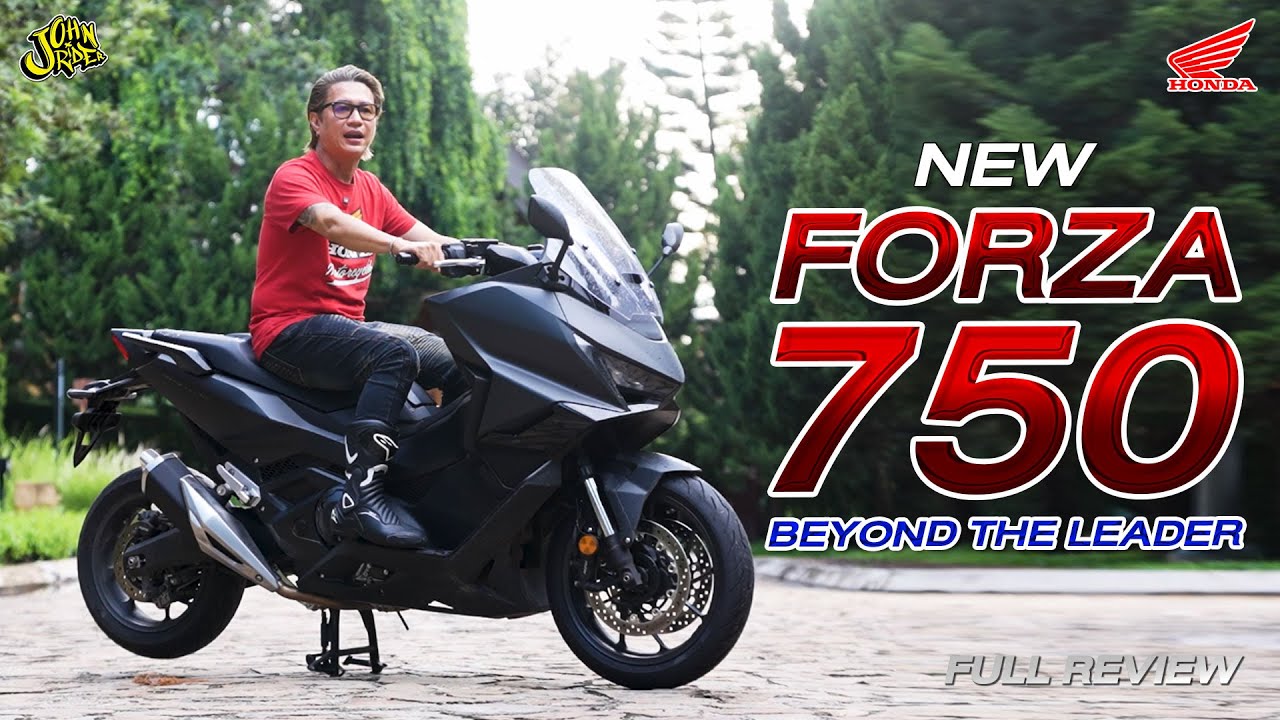 Full review Honda Forza750 เครื่องแรง ประหยัดน้ำมัน ช่วงล่างดี