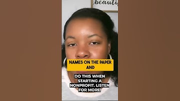 Starting a nonprofit? Do this first #501c3 #charity