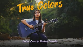 True Colors Guitar Cover Song By Musical Traveller screenshot 3