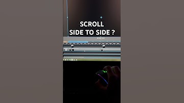 How To Scroll Sideways (Horizontally) #shorts #pc