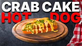 Maryland Crab Cake Hotdog