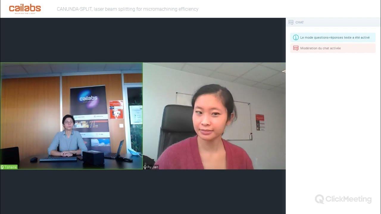 inar replay CANUNDA SPLIT, laser beam splitting for micromachining