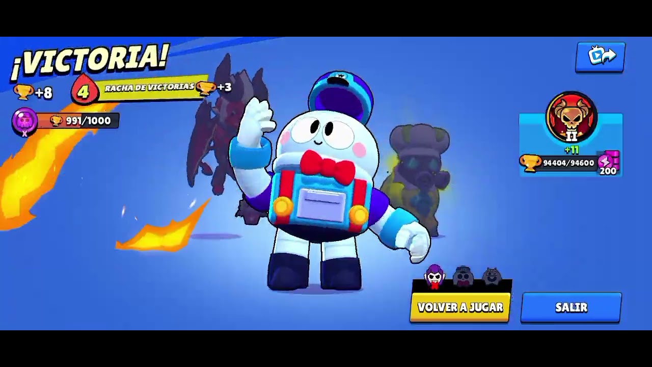 BS: 3 BRAWLERS MÁS A MARCA MÁXIMA (gameplay sin voz)