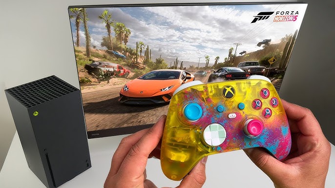 Stand chargeur manette Xbox Series X édition limitée Forza Horizon 5