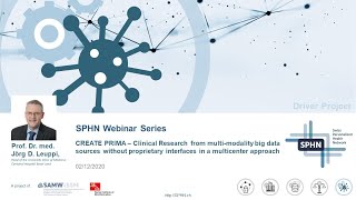 CREATE PRIMA – clinical research from multi-modality big data sources