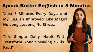 Learn English in Just 5 Minutes a Day || Improve Your English || Bookish English