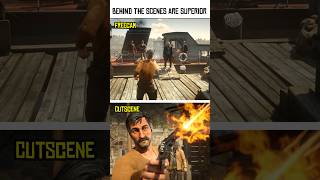 Cornwalls Death Behind The Scenes  #rdr2 #shorts #reddeadredemption