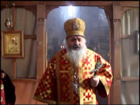 სხალთის მთავარეპისკოპოსი სპირიდონის ქადაგება მირქმას. სხალთის მონასტერი. 15 თებერვალი 2015 წელი