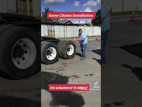 California Truck Chain Requirements