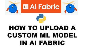 How to upload a custom ML Model in AI Center UiPath ? | Python ML Model for future prediction UiPath