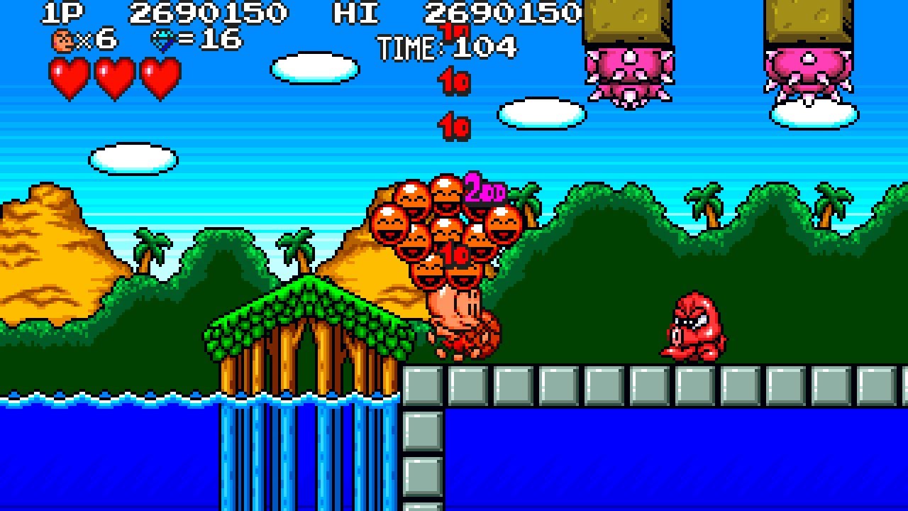 Bonk's Adventure Longplay (Arcade) [QHD] - YouTube