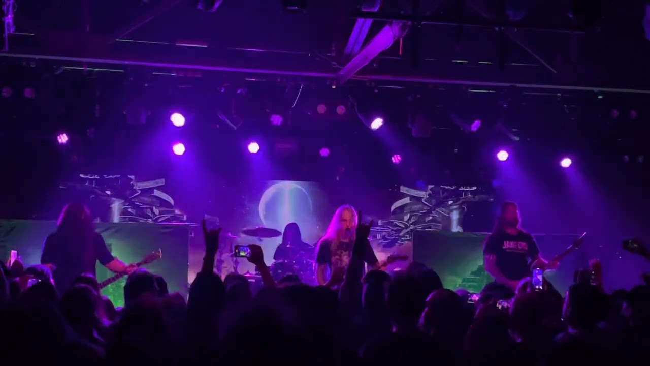 Hypocrisy perform Chemical Whore at 1720 Club Los Angeles, CA 5/15/22