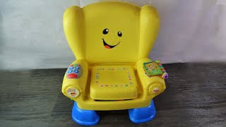 Fisher price learning chair for babies and toddlers.Yellow