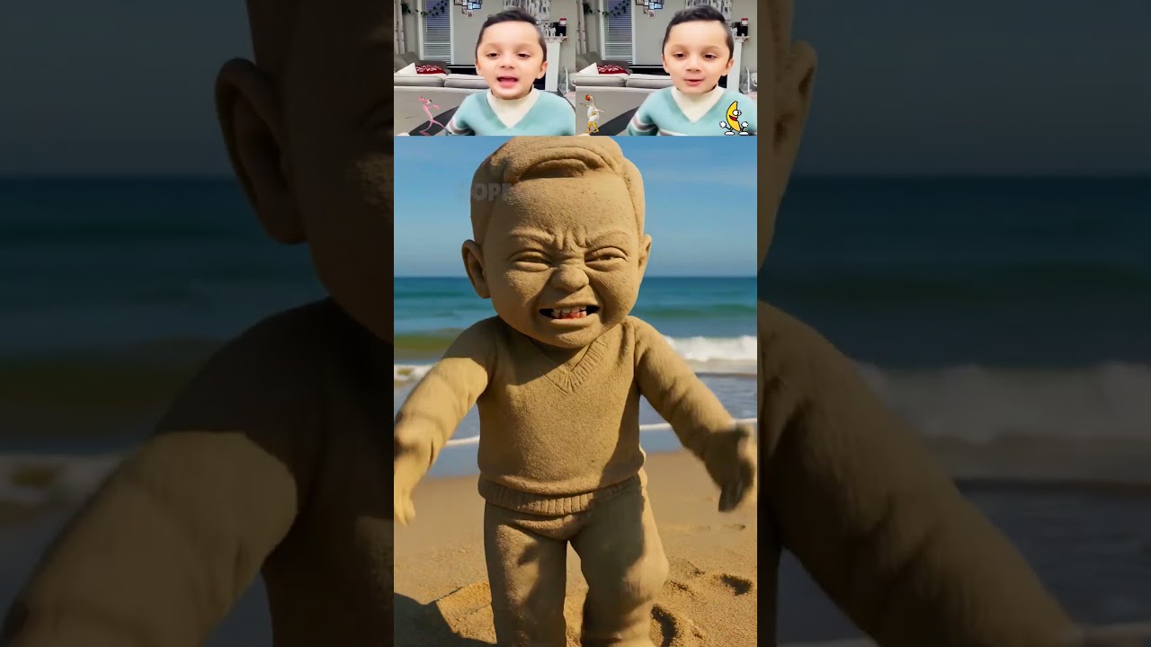 Sand Comes Alive Waka Waka Pink Panther X Chicken Banana