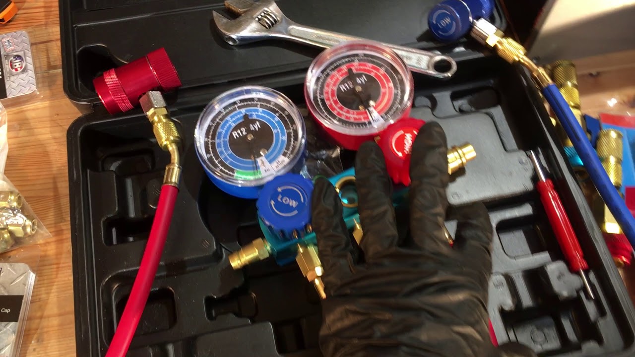 Part 2: Cheap refrigerant gauges R1234YF & R134a EBAY & AMAZON are they