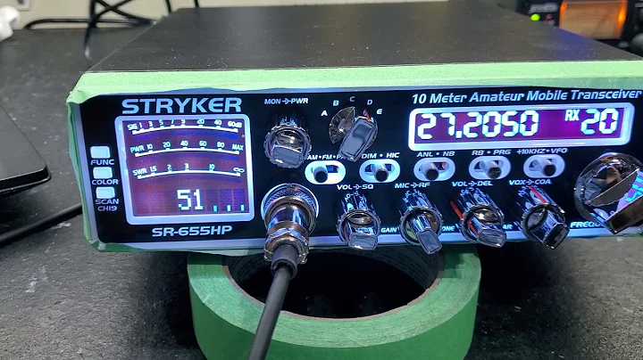 Stryker SR-655HPC tune up report for 51 in KY ERF2030+ Toshiba voltage regulator and custom beep.