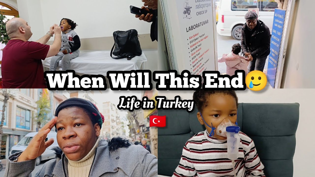 Экстренный визит в больницу! Жизнь в Турции в качестве нигерийской семьи, как с этим справляться! 😞