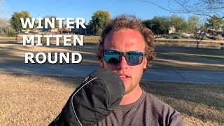 THROWING EVERY SHOT WITH A MITTEN ON??? at Vista Del Camino Park