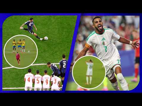 La réaction des Algériens sur le 2e but de Mahrez, Messi inscrit un nouveau coup franc