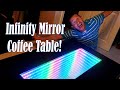 How I changed my dull table into INFINITY MIRROR project ...never done it before