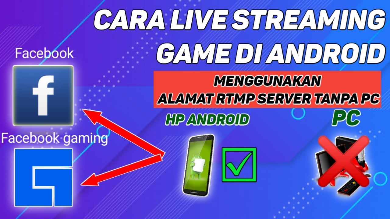 Cara Live Streaming Game Di Facebook Menggunakan Alamat ...