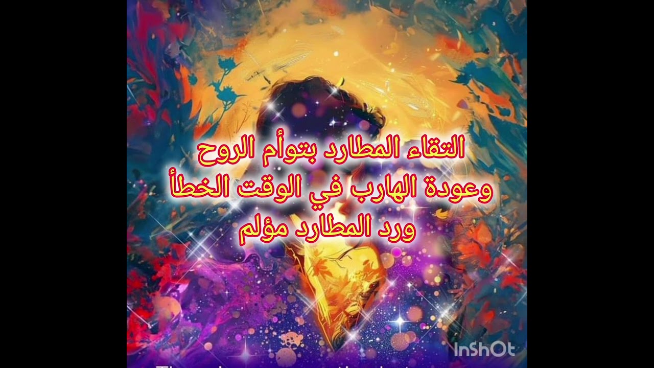 طاقة الهارب وعايز يرجع للمطارد والمطارد قابل الحب ♥ توأم الشعلة