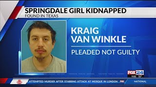 Texas man charged with kidnapping 13-year-old Springdale girl