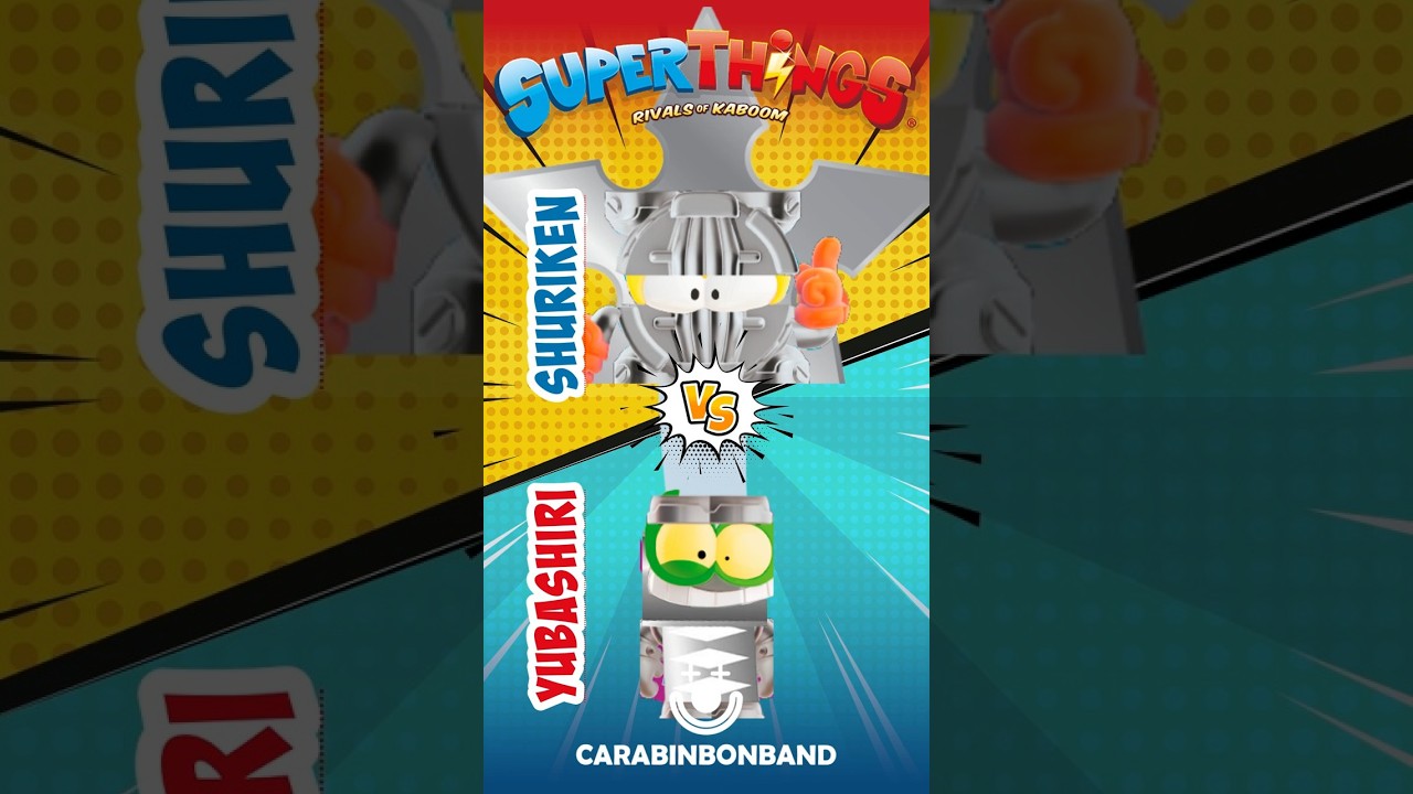 ⚡#ИЗОБРЕТЕННЫЕСУПЕРВЕЩИ - СЮРИКЕН против ЮБАШИРИ - Автор: CARA BIN BON BAND 🤡