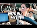 College Vlog: A Really Good Week | Balancing Work Opportunities, Classes, Workouts + Youtube